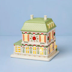 Lenox Holiday Village Sweet Shop Lit Figurine