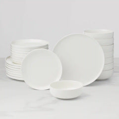 24 Seven White 24-Piece Dinnerware Set