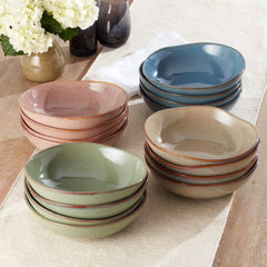 Organic Shades Oatmeal Pasta Bowls, Set of 4