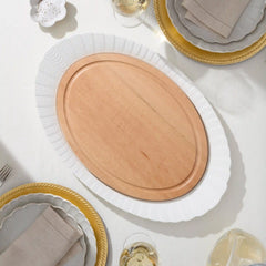 Harvest 4-Piece Turkey Platter & Carving Set