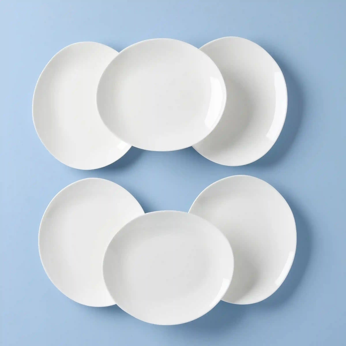 Studio 1414 Curve Accent Plates, Set of 6