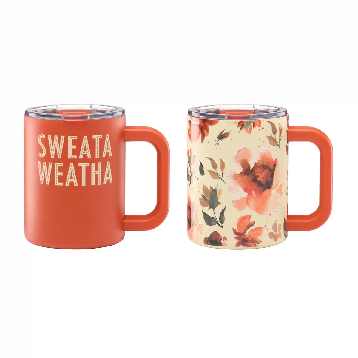 Harvest Insulated Mugs, Set of 2