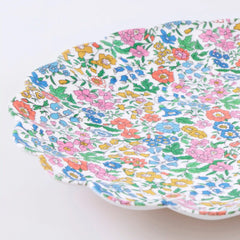 Meri Meri x Liberty Garden Party Large Plates, Set of 6