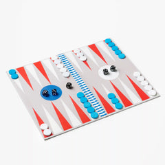 The Art of Backgammon Board Game