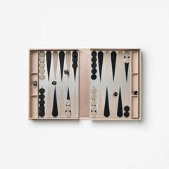 The Art Of Backgammon Mirror Board Game