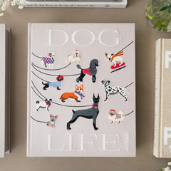 A Dog's Life Embroidered Photo Album