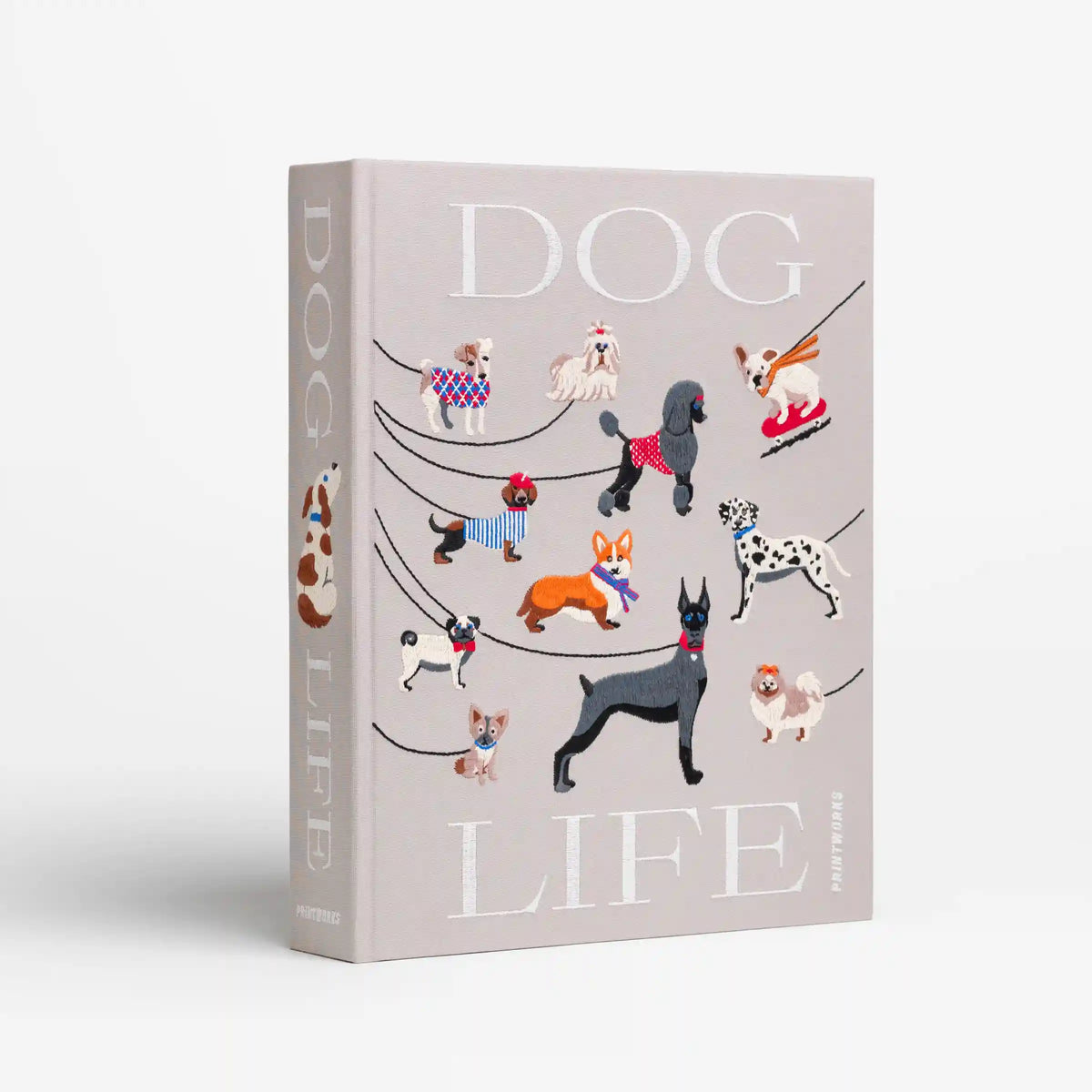 A Dog's Life Embroidered Photo Album