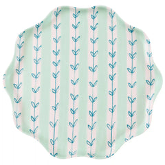 Flora Reusable Large Plates, Set of 6