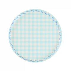 Gingham Reusable Small Plates