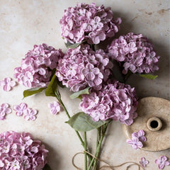 Artificial Lilac Hydrangea Stem