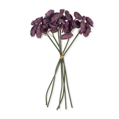 Artificial Purple Ranunculus Bunch