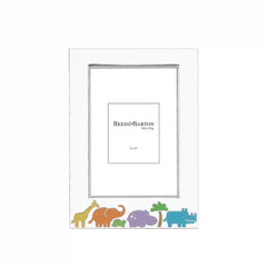 Jungle Parade Silverplate 4x6 Photo Frame