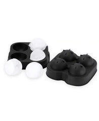 Black Round Silicone XL Ice Mold