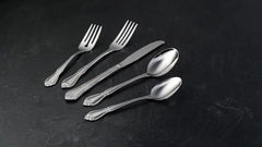 True Rose 45-Piece Flatware Set