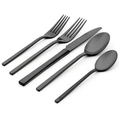 Allay Midnight 20-Piece Flatware Set