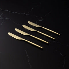Gaze Champagne Satin Spreaders, Set of 4
