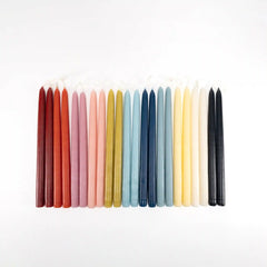 Dripless White 12 Taper Candles, Set of 2