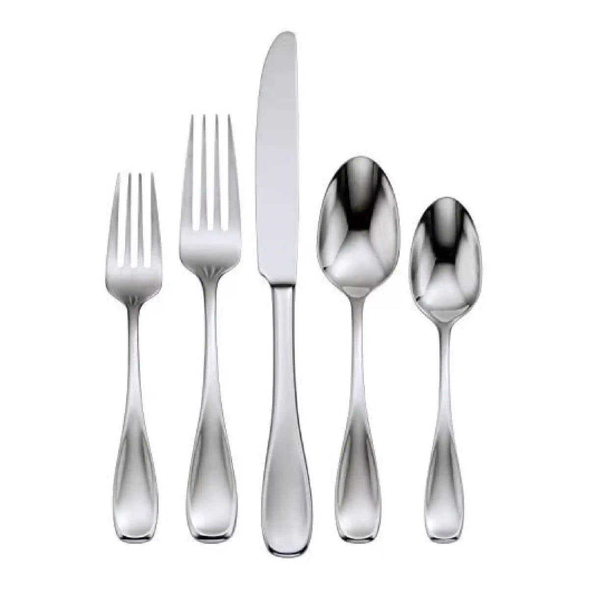 Brushed Satin Voss 45 Piece Flatware Set