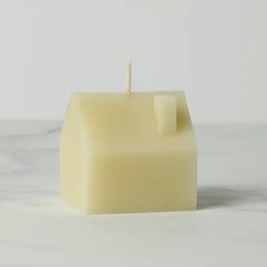 Iconic Cream Small House Candle