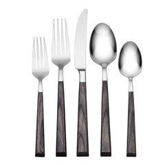 Coronado Charcoal 5-Piece Place Setting