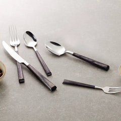 Coronado Charcoal 5-Piece Place Setting
