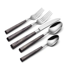Coronado Charcoal 5-Piece Place Setting