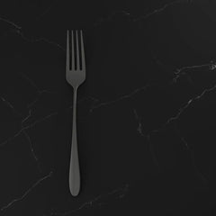 Poet Black Satin 20-Piece Flatware Set