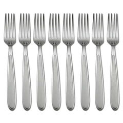 Jordan Frosted Dinner Forks, Set of 8