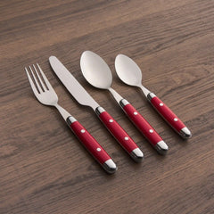Jubilee Red 16-Piece Flatware Set