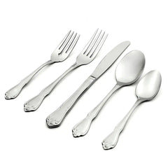 True Rose 45-Piece Flatware Set
